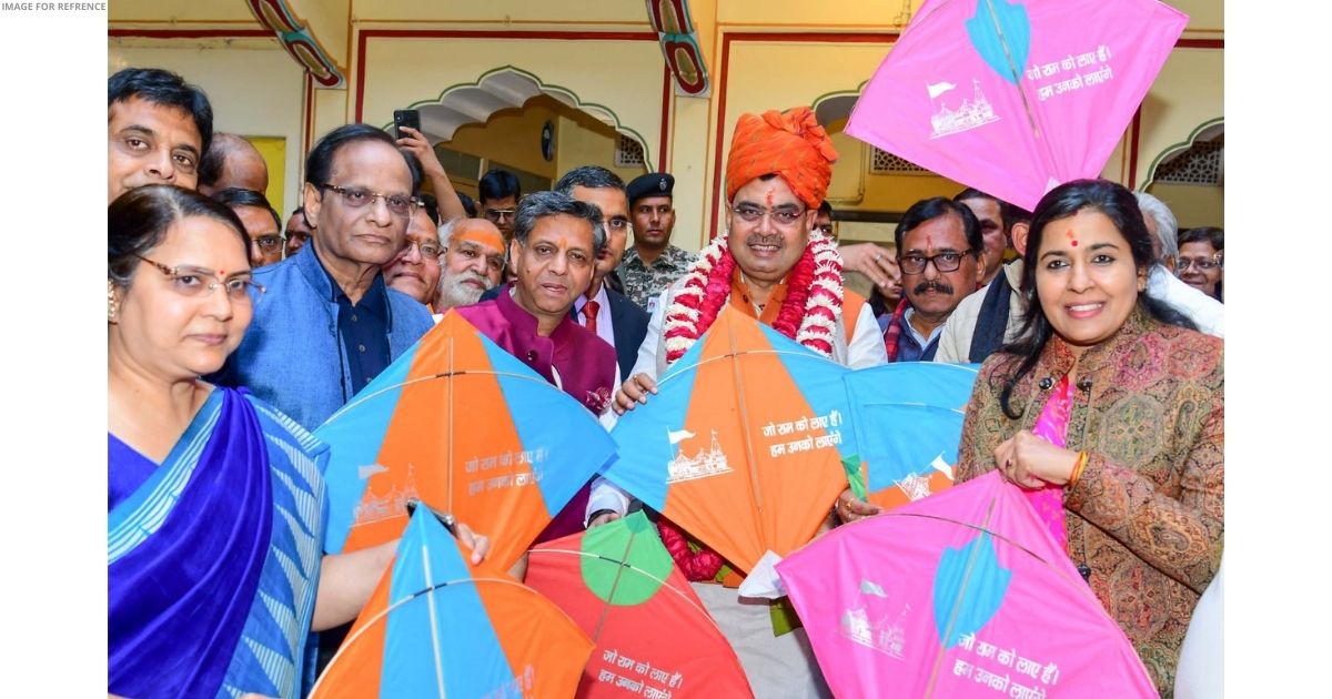 Rajasthan CM Bhajan Lal Sharma, Deputy CM Diya Kumari take part in kite festival as part of Makar Sankranti celebrations